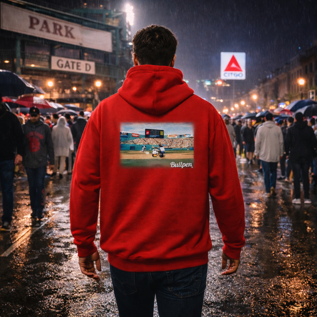 Baseball Graphic Hoodie - Unisex Pullover Sweatshirt